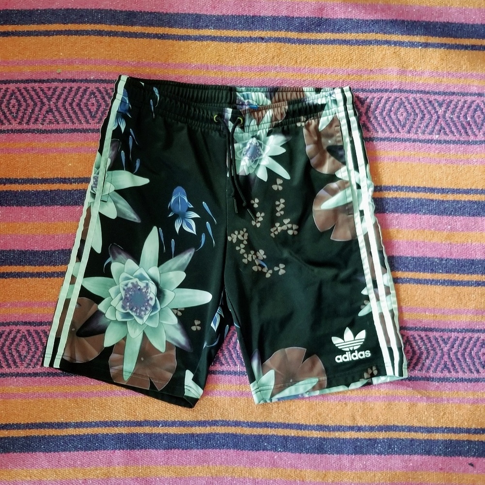 Adidas lotus mesh shorts